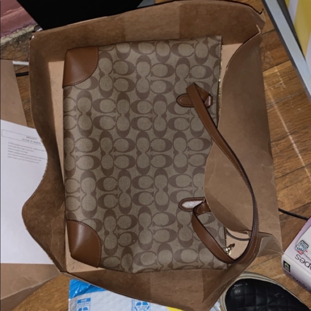 Never used, never touched Coach purse